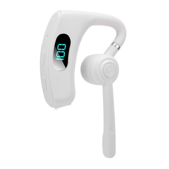 Headset, Earpiece, Noise Reduction Single Ear Earphones for Cell Phone, Laptop, Driver Trucker