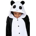 thumbnail image 3 of Be Wicked Black & White Panda Bear Child One Piece Jumpsuit Costume Size 7-9, 3 of 5