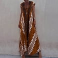 thumbnail image 4 of QIPOPIQ Robes pour Femmes Robe Midi à Étages Manches Courtes Ample Ligne A Robe Imprimée Robe d'Été Offres 2023, 4 of 7