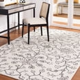 thumbnail image 2 of SAFAVIEH Jardin Blair Floral Area Rug, Ivory/Black, 3' x 5', 2 of 8