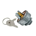 thumbnail image 4 of 1 Packs Heavy Duty Tractor Mower Ignition Switch 3-Position 5-Terminal Universal Replacement for Craftsman Cub Cadet Husqvarna MTD with 2 Keys Durable Metal Construction Easy Direct Fit Installation, 4 of 6