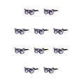 thumbnail image 2 of Minnieouse Gafas de sol vintage Moda para amantes retro Gafas de sol vintage ligeras y portátiles azul azul 10Conjunto, 2 of 6