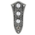 thumbnail image 1 of Bass Control Panel, Easy To Install Guitar Wiring Plate  Decoration Metal With Switch Knobs For Stringed Instrument, 1 of 8
