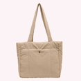 thumbnail image 2 of Bolso Mano Btafrte Algodón Gran Capacidad Nicho Bolso Hombro Ligero Y Sencillo Beige, 2 of 9