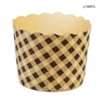 thumbnail image 4 of Cateissary 100 Uds. Molde para cupcakes, magdalenas, tazas, envoltorios, revestimientos, estuches a prueba de grasa, herramientas, fiesta, boda, Herramientas y accesorios para hornear L Cateissary HA078332-03, 4 of 6