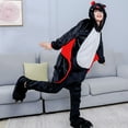 thumbnail image 6 of Animal Kigurumi Jumpsuit Pajamas Funny Festival Costume with Wings Adult One-piece Home Wear Hooded Flannel Women's Clothing, 6 of 6