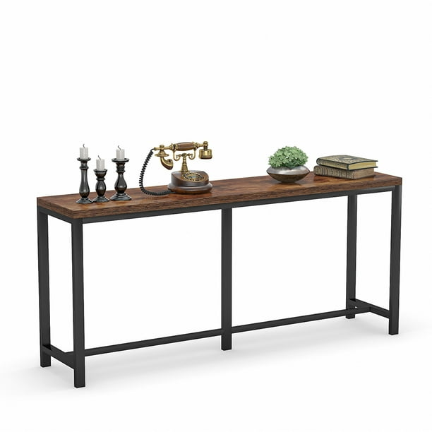 Tribesigns 70 9 Inch Long Sofa Console Table Behind Couch Narrow Entryway Com Tribesigns 70 9 Inch Long Sofa Console, Behind Sofa Table Long