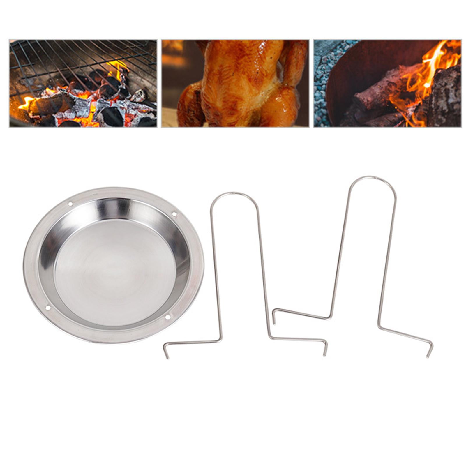 Edelstahl Hühnerständer Für Ofen & Grill - Vertikaler Hühnerbräter Faltbar