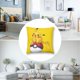 thumbnail image 4 of Funda de almohada de peluche de Pikachu, funda de almohada ultracómoda de varios tamaños, fundas protectoras antiincrustantes, 4 of 5