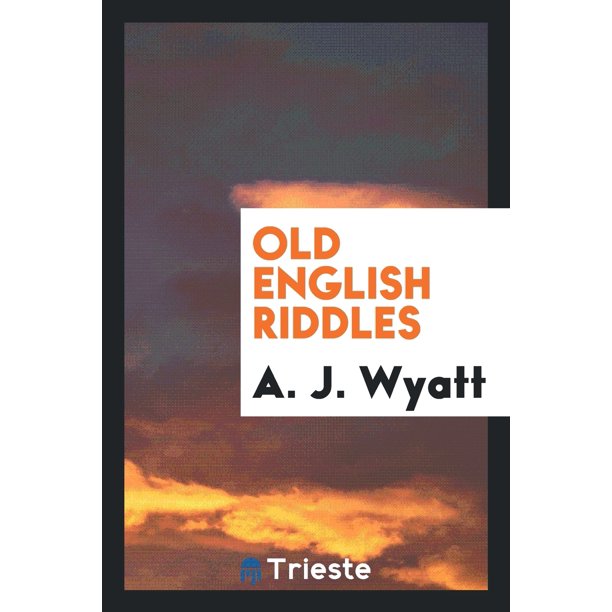 Old English Riddles