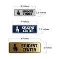 thumbnail image 4 of Standard Student Center Sign (Red) - Large, 4 of 5