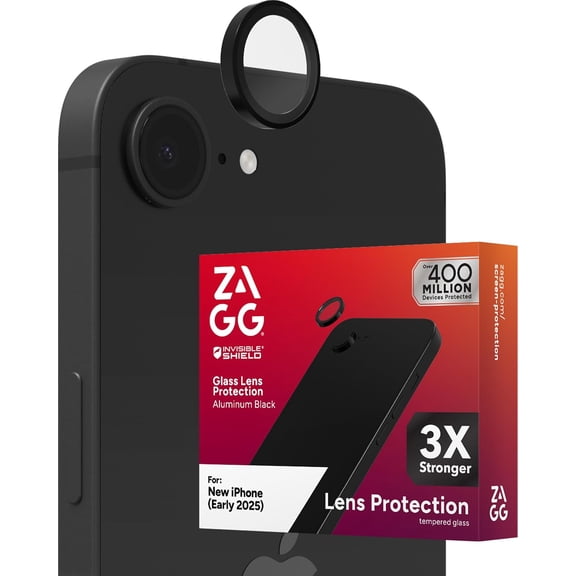 ZAGG Glass Elite Anti-Reflective Camera Lens Protector for iPhone 16e