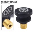thumbnail image 2 of WinWay Douchette Rotative Ronde pour Spa avec Robinet Latéral Réglable 2 Pouces, Noir, 2 of 10