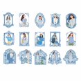 thumbnail image 1 of 45 pegatinas para niña Sincero serie Rose color azul, 1 of 10