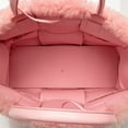 thumbnail image 5 of Pre-Owned Bottega Veneta Maxi Intrecciato Arco Handbag in Pink Mouton Leather for Women, 5 of 13