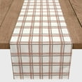 thumbnail image 3 of Creative Products Holiday Plaid on White 16 x 72 Cotton Twill Table Runner, 3 of 3