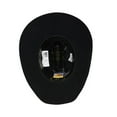 thumbnail image 6 of Bullhide Hats 0550Bl Rodeo Round-Up Collection Kingman 4X 7 1/2 Black Cowboy Hat, 6 of 7