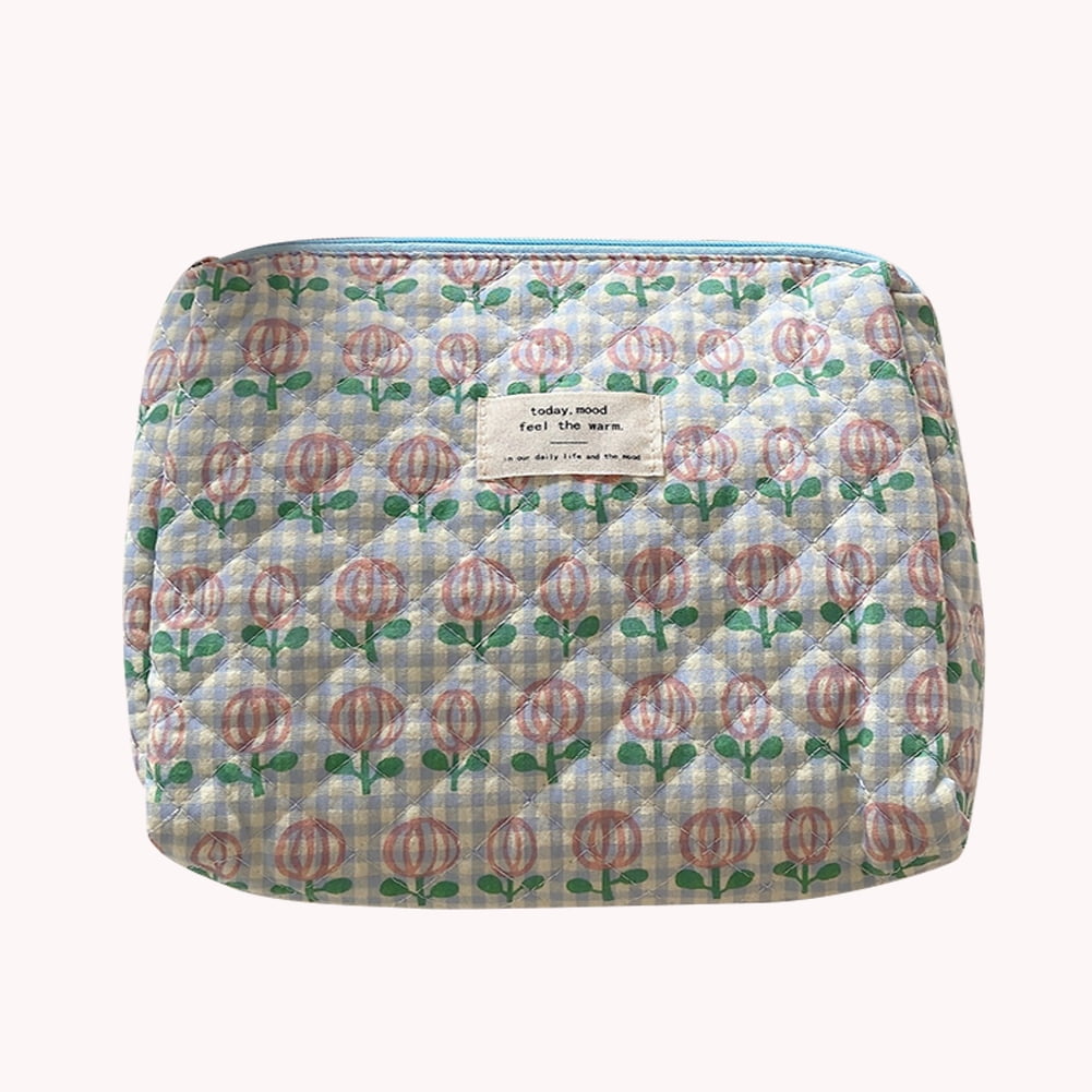 CHAMAIR Portable Cosmetic Bag Case Toiletry Handbags Clutch Purse