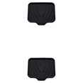 thumbnail image 1 of Toystoory Caja de jabón Suministros de baño Soporte para platos Soporte de jabones antideslizante impermeable Negro Pequeño 2Conjunto, 1 of 6