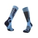 thumbnail image 3 of Calcetines de Esquí Yinane térmicos ultraligeros cálidos de invierno largos hasta la para Azul claro y azul oscuro, 3 of 8