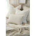 thumbnail image 2 of Bright White Fringe So Soft Linen Pillows 20x20 Pillow Cover Only, 2 of 12