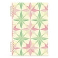 thumbnail image 7 of FORMRS 1-Subject Spiral Notebook 8" x 5" College Ruled 60 Refillable Sheet A5 Hard Cover, 2 Pack, Beige Symmetrical Stars, 7 of 7