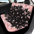 thumbnail image 3 of HUISEFOR Pink Cherry Blossoms Car Seat Cover Set Breathable 4 Piece Car Seat Cover Full Set Elastic Anti Slip Cars Interior Accessories Fashion Universal Fit for Most Cars SUVs, 3 of 6