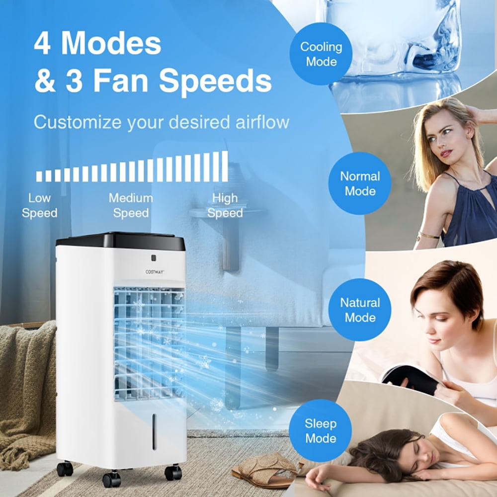 Resenkos Evaporative Air Conditioner, White