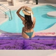 thumbnail image 7 of GZHJMY Beach Towel for Women Girls, Lavender Flower Field Bath Towel, Oversized Lightweight Sport Towel, 31x71 Inch, 7 of 7