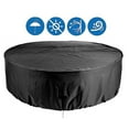 thumbnail image 3 of Garden Furniture Cover Round Garden Table Cover Protective Cover Z, 3 of 4