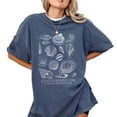 thumbnail image 3 of Christian Seashell Bible Verse Coastal Graphic Casual T-Shirt for Men and Women, 3 of 6