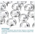 thumbnail image 4 of Unique Bargains 100Pack 8mm Rhinestone Stud Refills Embellishment Decorative Rivets White, 4 of 7