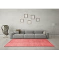 thumbnail image 3 of Ahgly Company Indoor Rectangle Abstract Red Contemporary Area Rugs, 6' x 9', 3 of 4