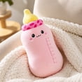 thumbnail image 5 of Plush Baby Bottle Toy, Orange Cute Stuffed Pillow, 1 Pack Soft Fluffy Cuddly Plush Figure, Ideal Nursery Decoration Birthday Gift Playtime Companion for Toddlers and Children, 5 of 7