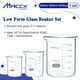 thumbnail image 3 of Vasos de vidrio Max Sturdy de 500 ml, 1000 ml, 200 ml, borosilicato 3.3, 3 of 7