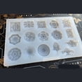 thumbnail image 5 of lanema Various Flowers Embossed Flower Pattern Silicone Mold Suitable for Epoxy Resin Diy Crafts Jewelry Making Home Decor, 5 of 6