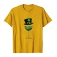 thumbnail image 3 of Uootdi T Shirts for Women Short Sleeve Crewneck Green Glitter Print St. Patrick's Day Casual Daily Soft Comfy Tees Gift, 3 of 5
