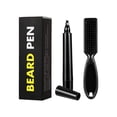 thumbnail image 1 of Crayon à Barbe pour Homme, Stylo à Barbe Imperméable et Couverture Longue Durée, Finition Naturelle, Forme de Réparation de Moustache Masculine, Améliore Efficacement les Poils du Visage, 1 of 3