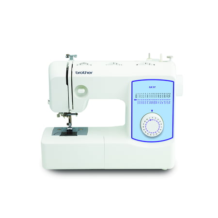 Brother GX37 Lightweight, Full-Featured Sewing Machine with 37 Built-In Stitches & 1-Step Auto-Size Buttonhole, 1