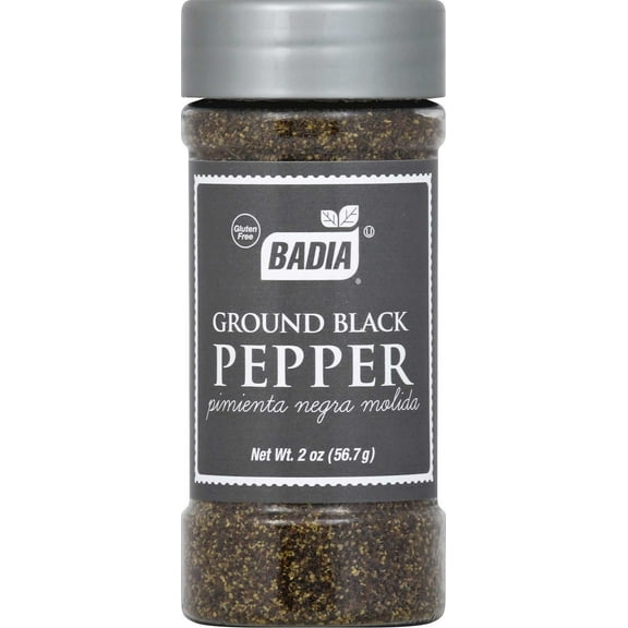 Badia Ground Black Pepper, 2 Ounce -- 8 per case.