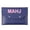 Navy 6.69x4.72 Inch, variant on Leather Mahjong Card Holder, Magnetic Snap Closure, Fit 4+ Standard Mahjong Tile Cards & Accessories, Portable Travel Card Organizer for Game Night, Great Mahjong Gift for Women and Men 6.69 * 4.72in