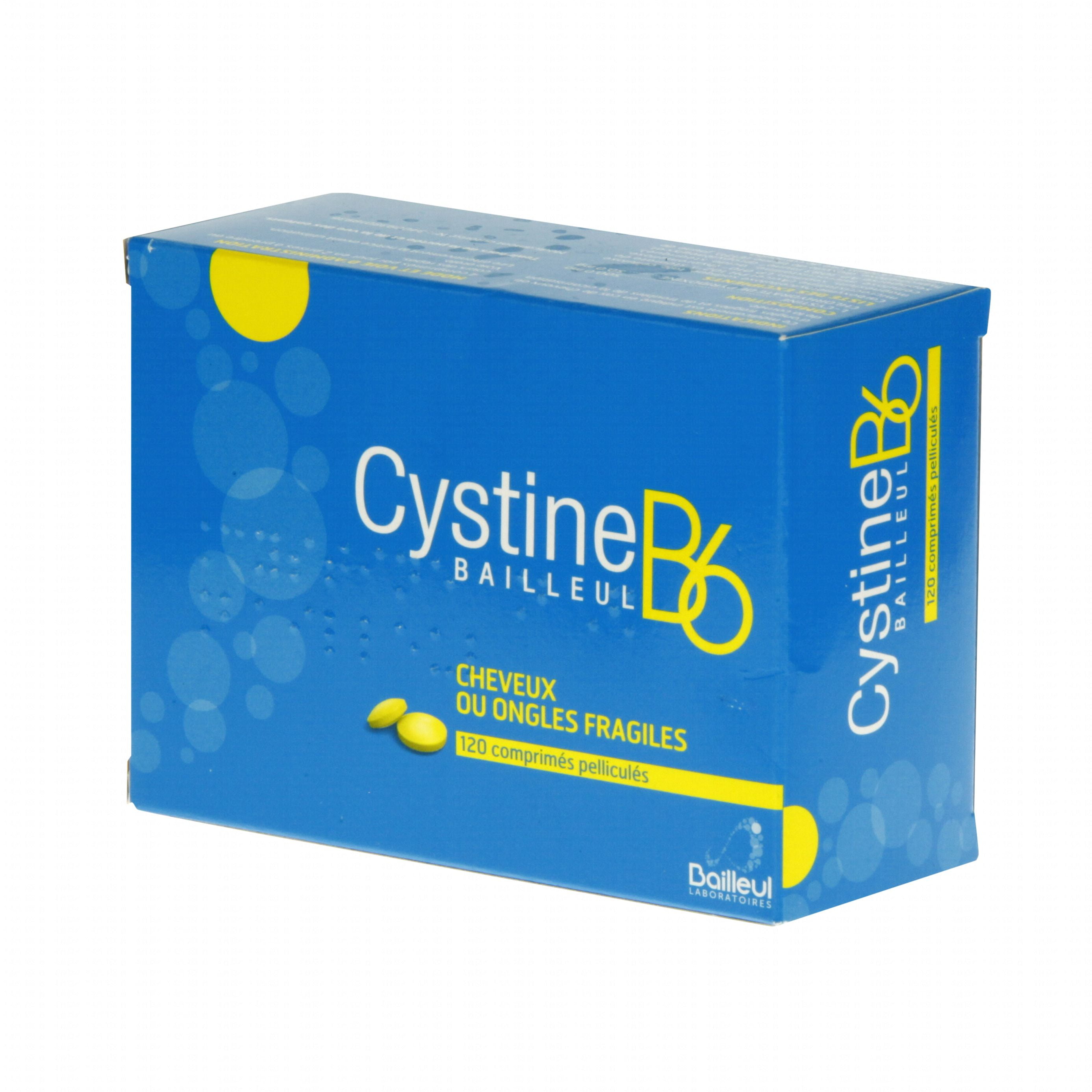 Bailleul Cystine B6, Supplement to Strengthen Fragile Hair and Nails