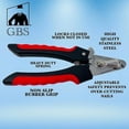 thumbnail image 4 of G.B.S Pet Trimmer Kit - Nail Clippers, File for Claws & 5 oz Styptic Powder  - Pets Claw Care, 4 of 6