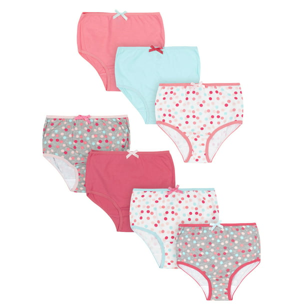 Gerber - Gerber Toddler Girls' Underwear Panties, 7-Pack - Walmart.com ...