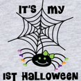 thumbnail image 2 of CafePress - Babys 1St Halloween Spider - Cute Infant Bodysuit Baby Romper - Size Newborn - 24 Months, 2 of 3