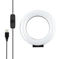thumbnail image 1 of 4.7 "Lámpara del teléfono Selfie del fotográfico de la lámpara del del LED para la cámara del maquillaje CUTICAT Anillo de luz blanca para fotografía, 1 of 8
