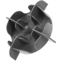 ROSENICE Round Grey Silicone Slow Feeder Dog Bowl Insert 1Pcs for Dog Owners at Feeding Time