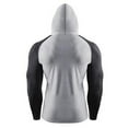 thumbnail image 4 of JUMESG Hoodies for Men Men's Workout Long Sleeve Fishing Shirts UPF 50+ Sun Protection Dry Fit Hoodies (GY2,XL), 4 of 4