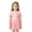 b-757Pink343, variant on MEZZALL Girls Casual Pleated Dress Round Neck Comfortable And Party Wear Flowy Twirl Skirt For Toddler Solid Color Holiday Dresses