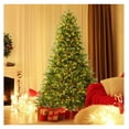 thumbnail image 3 of Yunken 6/7 FT Artificial Christmas Tree with Realistic Pine Cones and Adjustable Branch Brightness for Perfect Ambiance, 3 of 9